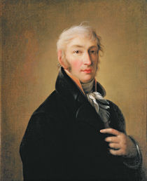 Portrait of Nikolay Mikhaylovich Karamzin by Giovanni Battista Ortolani Damon