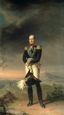 Portrait of Prince Mikhail Barclay de Tolly von George Dawe