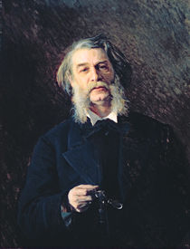 Portrait of Dmitri Vasilievich Grigorovich by Ivan Nikolaevich Kramskoy