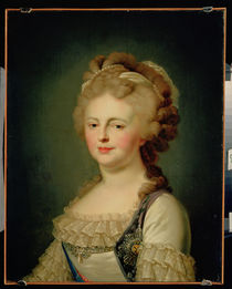 Portrait of Empress Maria Fyodorovna by Johann Baptist Edler von Lampi