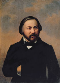 Portrait of Mikhail Ivanovich Glinka by Russian School