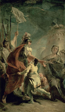 Coriolanus in the Environs of Rome von Giovanni Battista Tiepolo
