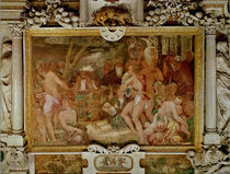 The Catanaean Twins, Anapias and Amphinamus at the Sacrificial Altar von Giovanni Battista Rosso Fiorentino