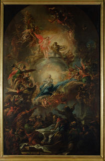 The Assumption, c.1695 by Johann Christoph Lischka