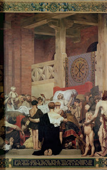 The Death of St. Genevieve von Jean Paul Laurens