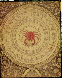Astrological table of Cancer von Italian School