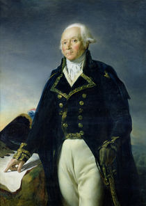 Portrait of Francois-Christophe Kellermann c.1835 von Georges Rouget