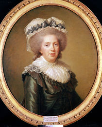 Portrait of Adelaide de France 1791 by Elisabeth Louise Vigee-Lebrun