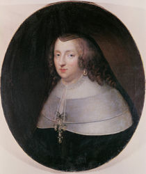 Anne of Austria Infanta of Spain and Queen of France von Pierre Mignard