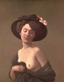 Lady in a Hat, 1908 von Felix Edouard Vallotton