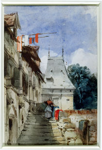 Abbey St-Amand, Rouen von Richard Parkes Bonington