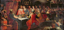 Belshazzar's Feast by Flemish School