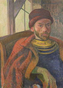 Self Portrait in Breton Costume von Meyer Isaac de Haan