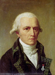 Portrait of Jean-Baptiste de Monet Chevalier de Lamarck by Charles Thevenin