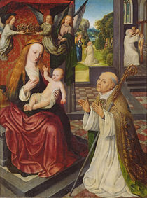 The Lactation of St. Bernard by Jan van Eeckele