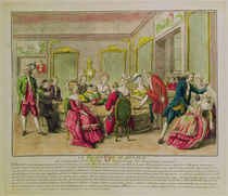 Hypnotism Session with Franz Anton Mesmer 1784 von French School