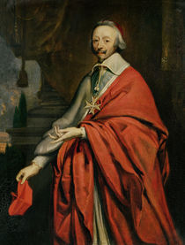 Portrait of Cardinal de Richelieu von Philippe de Champaigne
