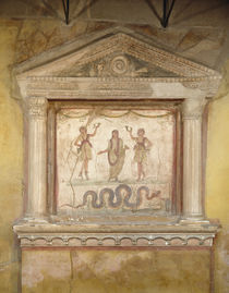 Household shrine, from the Casa dei Vetti von Roman
