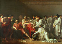 Hippocrates Refusing the Gifts of Artaxerxes I 1792 von Anne Louis Girodet de Roucy-Trioson