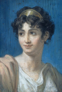 Portrait of Mademoiselle Georges by French School