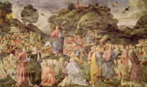 The Sermon on the Mount, from the Sistine Chapel von Cosimo Rosselli