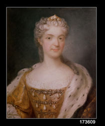 Portrait of Marie Leczinska Queen of France by Gustav Lundberg