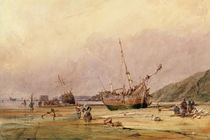 Calais Sands, 1831 von Francois Louis Thomas Francia