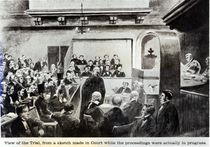Trial of Madeleine Smith, 1857 by English School