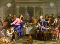 Christ in the House of Simon the Pharisee von Philippe de Champaigne