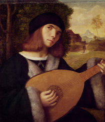 The Lute Player by Giovanni de Busi Cariani