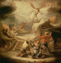 The Annunciation to the Shepherds von Benjamin Gerritsz. Cuyp