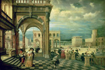 Italian Palace, 1623 by Hendrik the Younger Steenwyck