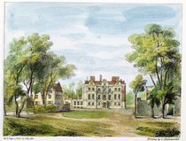 South Front, Old Palace, Kew Gardens von George Ernest Papendiek