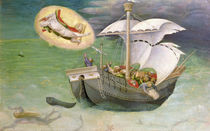 St. Nicholas Saves a Ship from Wreckage by Gentile da Fabriano