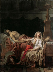 The Pain of Andromache, 1783 von Jacques Louis David