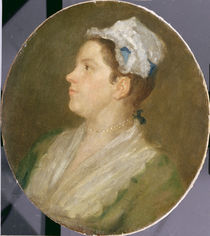 Anne Hogarth , c.1740 von William Hogarth