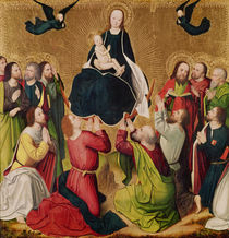 The Virgin in Glory with the Apostles von Master of the Lyversberg Passion