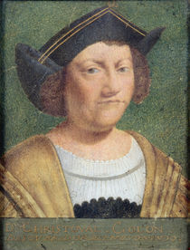 Portrait of Christopher Columbus by Spanish School