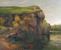 Rocky Cliffs von Gustave Courbet