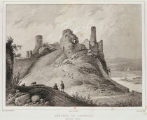 View of Berwick Castle, Berwick-upon-Tweed von Francois Alexandre Pernot