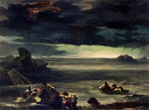 Scene of the Deluge, 1818-20 by Theodore Gericault