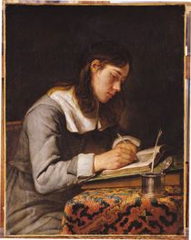 Young Man Writing by Joos van Craesbeeck