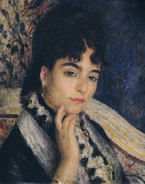 Portrait of Madame Alphonse Daudet 1876 by Pierre-Auguste Renoir