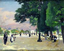 The Tuileries by Jules Ernest Renoux