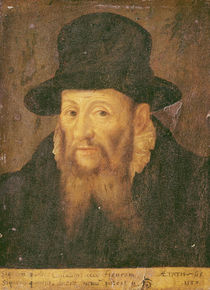 Jacques Cujas aged 65 by Augustin II Quesnel