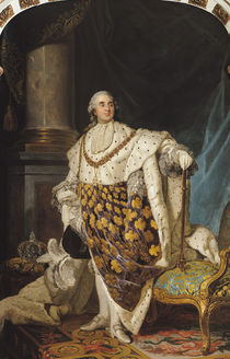 Louis XVI in Coronation Robes by Joseph Siffred Duplessis