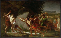 Death of Caius Gracchus 1792-97 by Francois Jean-Baptiste Topino-Lebrun