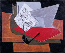Bowl and Book by Juan Gris