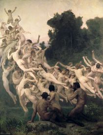 The Oreads, 1902 by William-Adolphe Bouguereau