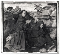 St. Francis Receiving the Stigmata by Hubert & Jan van Eyck